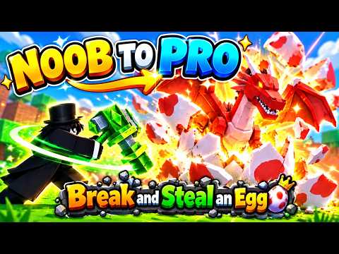 Thumbnail for a creator progression walkthrough of Break and Steal an Egg